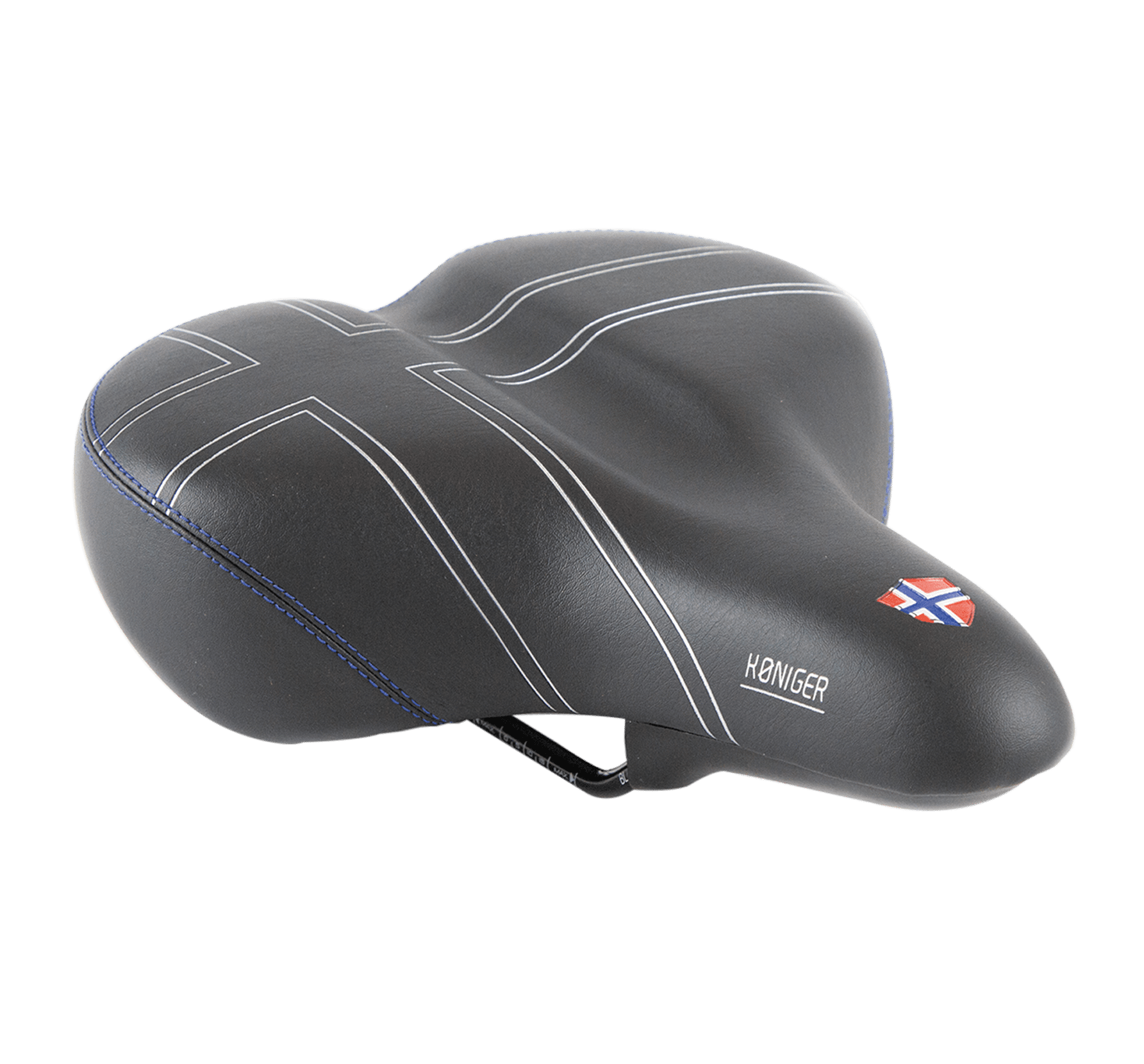 Køniger Skikk ergonomisch fietszadel