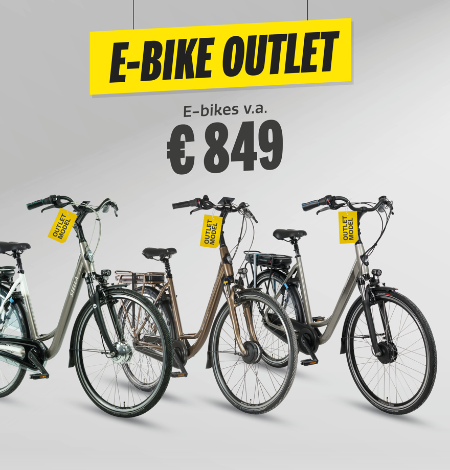 Outlet elektrische fietsen dé Ebike Outlet van Stella Nunspeet