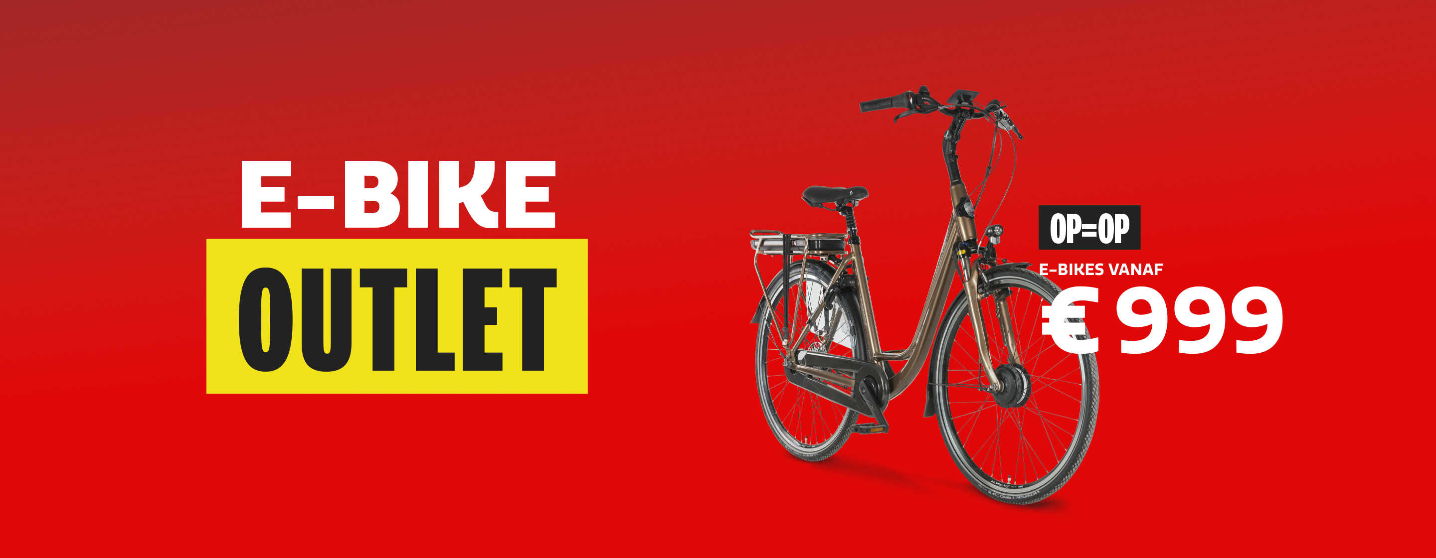 Outlet elektrische fietsen dé Ebike Outlet van Stella Nunspeet