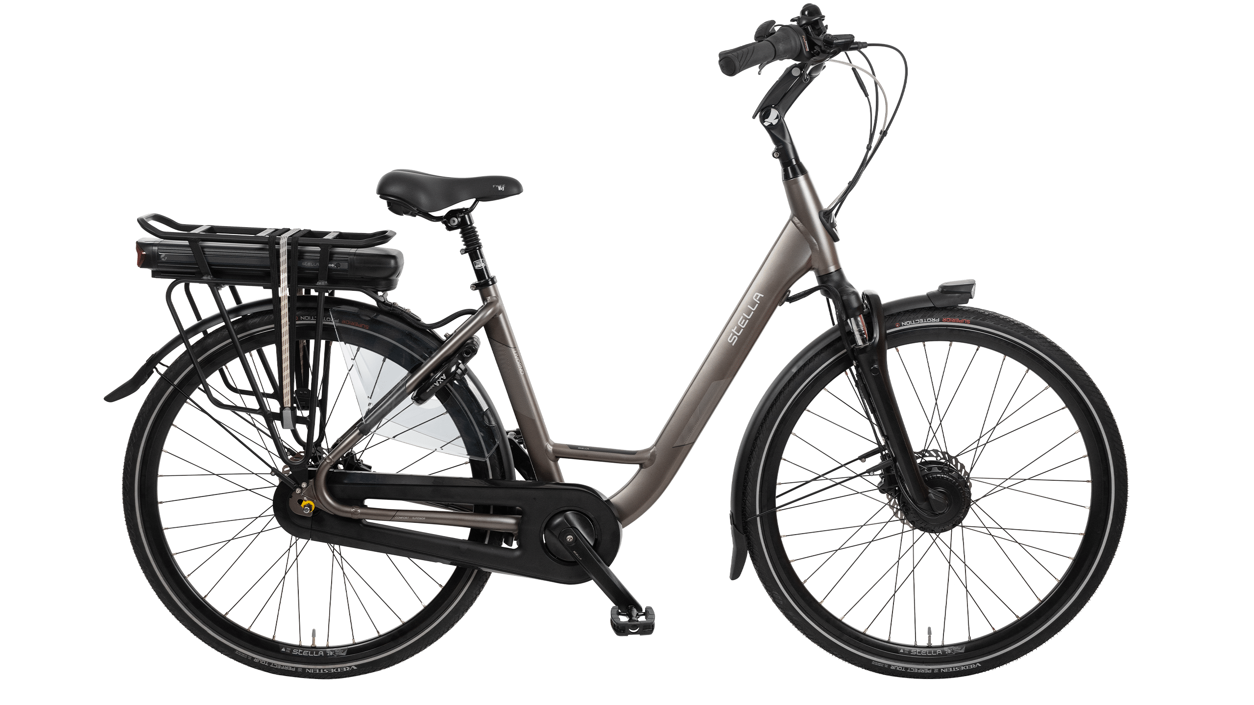 Livorno Superior FDST Steel Grey Matt. Een comfortabele, luxe stadsfiets -  Stella